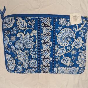 Vera Bradley Blue and White Floral Pouch